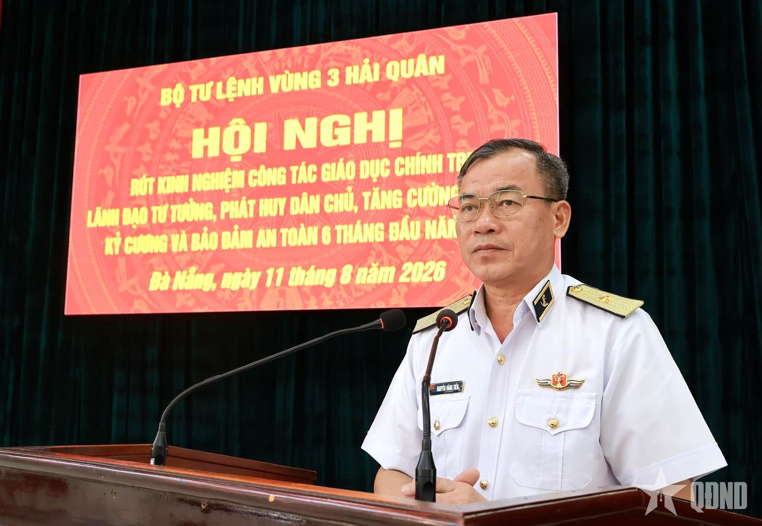 Vùng 3 Hải quân: Đổi mới công tác giáo dục chính trị, siết chặt kỷ cương, kỷ luật